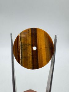 หน้าปัดนาฬิกาพร้อมกลไก NH35 ประดับด้วยหินไทเกอร์อายธรรมชาติ สีน้ำตาล/ดำ ขนาด 31.5 มม. หนา 1 มม. ดีไซน์คลาสสิก สวยงาม เหมาะสำหรับการประกอบนาฬิกา - Product Image 4