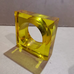 Acrylic crafted new <b>wedding</b> napkin ring <b>table</b> <b>decoration</b> here <b>top</b> seller high quality here - Product Image 1