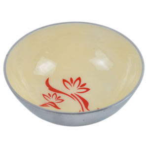 Vajilla Esmaltada, Platos y Tazones de Porcelana para Cereal, Sopa, Pasta, Fruta y Ensalada, Tazones para Arroz, Diseño de Vajilla Metálica - Product Image 3