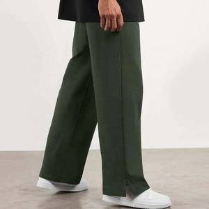 Pantalones de Chándal de Algodón para Hombre, Estilo Moderno 2026, Corte Recto, Ajuste Holgado, Alta Calidad - Product Image 4