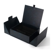 Nouveauté - Boîte cadeau en carton en forme de livre à double porte magnétique, couleur personnalisée, avec gaufrage et logo pour l'emballage de cadeaux