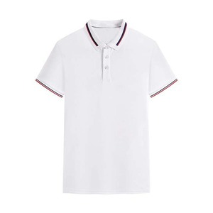 เสื้อโปโลคุณภาพสูง ผ้าฝ้ายโพลีเอสเตอร์ 100% สีพื้น เสื้อโปโลชาย เสื้อโปโลยูนิเซ็กซ์ รับสกรีนโลโก้ - Product Image 6