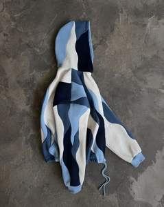 Design très demandé 100% Polyester French Terry Impression personnalisée sur le devant Décontracté Ample Anti-rétrécissement Anti-plis Imperméable - Product Image 2