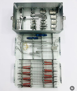 Caja de Instrumentos Quirúrgicos Cardiovasculares de Acero Inoxidable Altomme Instruments, Juego Manual Completo para Cirugía Cardíaca Mínimamente Invasiva - Product Image 1