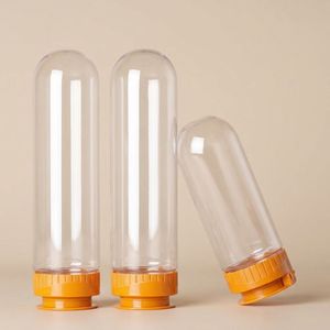 Bouteille souple en PET en forme de capsule, qualité alimentaire, avec bouchon à clapet, pour beurre de cacahuète, sauce, miel – Usine du Vietnam - Product Image 3