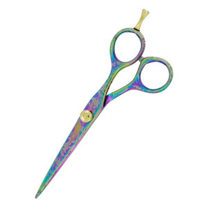 Premium German Stainless Steel Sharp <b>Blade</b> Right-Handed Professional <b>Barber</b> Hair Cutting Scissors Multi Color Finish Gold Screw - Product Image 4