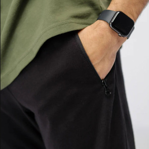 เสื้อเจอร์ซีย์แขนสั้นผ้าฝ้ายพิมพ์ลายลำลองสำหรับผู้ชาย ทรงปกติ คอตั้ง ระบายอากาศได้ดี น้ำหนัก 180 กรัม - Product Image 5