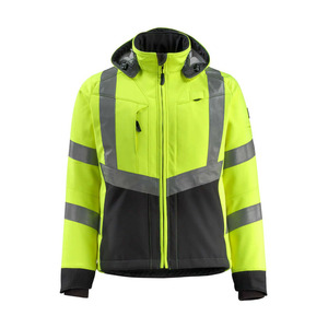 Veste de travail réfléchissante imperméable de sécurité, vêtements de travail Softshell à motifs, vêtements de sécurité pour homme - Product Image 6
