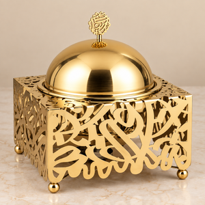 Cacerola Moderna de Acero Inoxidable con Tapa de Cúpula, Diseño de Corte Láser, Revestimiento Multicapa, Apta para Inducción y Gas, 24 cm de Diámetro, Apta para Horno - Product Image 4