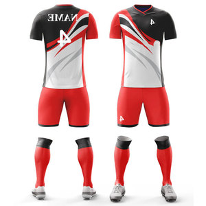 Uniformes Deportivos de Color Sólido de Último Diseño, Ropa de Fútbol de Secado Rápido, Uniformes de Entrenamiento para Toda Temporada, Uniforme de Fútbol - Product Image 5