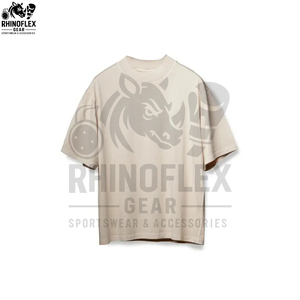 T-shirts en jersey de coton de haute qualité pour hommes, coupe ample, avec impression de logo personnalisée, couleur unie, service OEM, grandes tailles - Product Image 2