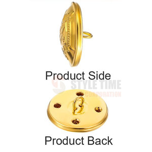 Strong Construction And Precise Details For Garment Manufacturing Steel <b>Buttons</b> Made In Pakistan - Product Image 3