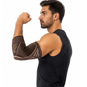 Manchons de protection flexibles OEM ODM pour hommes, respirants, pour le soutien et la protection des coudes lors de l'entraînement sportif, de la remise en forme et de la gym - Product Image 6
