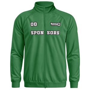 Veste de survêtement en polyester imprimée respirante pour équipe scolaire, fermeture éclair intégrale, logo personnalisé, entraînement sportif, OEM ODM, MOQ 10 uniformes - Product Image 6