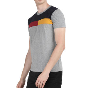 เสื้อยืดผู้ชายราคาถูก แขนสั้นสำหรับฤดูร้อน ดีไซน์คุณภาพสูง รุ่นใหม่ล่าสุด 2026 รับสกรีนโลโก้ เสื้อผ้าออกกำลังกาย - Product Image 5