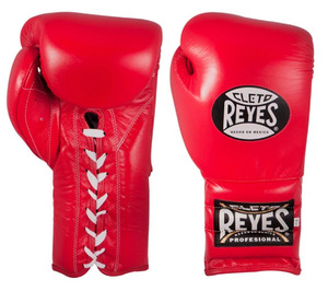 Gants de boxe professionnels Cleto Reye en cuir de vachette de qualité supérieure avec protège-joue et protège-tête à lacets, prix de gros RTS AS-SP-15 - Product Image 2