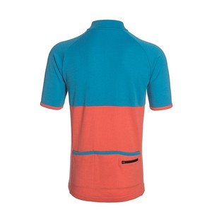 Maillot de cyclisme à manches courtes en laine mérinos de haute qualité, personnalisé, pour l'été, par le meilleur fabricant RTS – Vêtements de sport en laine mérinos - Product Image 1