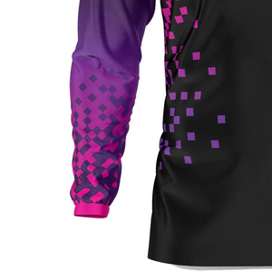 Maillot de motocross vierge pour jeunes, personnalisable par sublimation, respirant, à manches longues, pour moto et VTT - Product Image 5