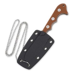 Cuchillos de Hoja Fija de Espiga Completa con Hoja de Acero Inoxidable Resistente, Empuñadura Ergonómica y Construcción Duradera para Camping y Senderismo - Product Image 3