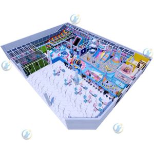 Fabricant Commercial en Gros : Aire de Jeux Intérieure Robuste avec Toboggan Arc-en-ciel, Piscine à Balles, Carrousel, pour Cafés et Parcs d'Attractions, Jeux pour Enfants - Product Image 3
