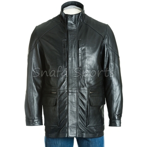 Top Selling <b>Men</b> Clothing <b>Shearling</b> Leather Long Coat Unique Design Lightweight Breathable <b>Men</b> <b>Shearling</b> Leather Long Coat - Product Image 6