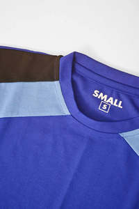 T-shirt SOSH 4 pour homme, col rond, épaules contrastées - Product Image 2