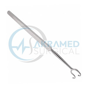 Retractor de Nariz Fomon Alar con Doble Gancho y Extremos Esféricos, Tamaño Personalizado, Acero Inoxidable, Manual, Clase I, Instrumento Quirúrgico para Rinoplastia y Otorrinolaringología, con Certificación CE - Product Image 3