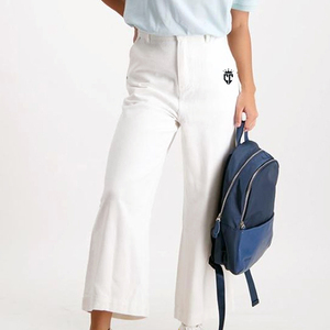 Pantalones Vaqueros de Mezclilla para Mujer, Diseño Moderno, Cintura Media, Corte Holgado, Estilo Casual, Transpirables, del Mejor Fabricante - Product Image 4