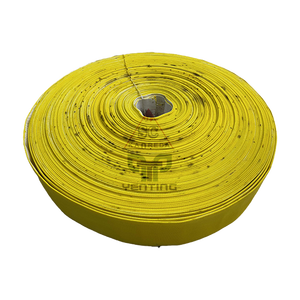 สายยางซีเมนต์คุณภาพดีเยี่ยม ผลิตจากเส้นใยโพลีเอสเตอร์สีเหลืองใหม่ ผิวขัดเงา ยี่ห้อ Yenting รับประกัน 3 เดือน อะไหล่เครื่องจักรก่อสร้าง - Product Image 1