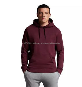 Sweat à capuche oversize en coton pur de qualité supérieure, style décontracté et streetwear, épaules tombantes, sweat à capuche unisexe personnalisé en molleton - Product Image 2