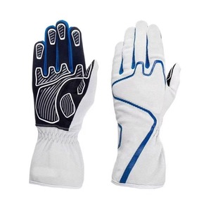 Gants de karting respirants en polyuréthane, à doigts entiers, antidérapants, avec sangle de poignet réglable, unisexes pour karting - Product Image 3