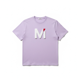 เสื้อยืดพิมพ์ลายออร์แกนิคคอตตอนรักษ์โลก สตรีทแวร์ผู้ชายแบบกำหนดเอง โลโก้โฟม 3 มิติ เสื้อยืดโอเวอร์ไซส์ลายกราฟิกเนื้อหนา - Product Image 1