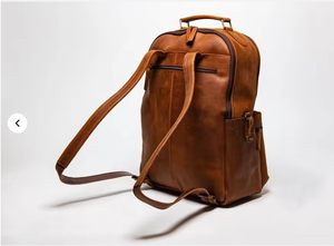 Men <b>Leather</b> <b>Backpacks</b> Multi Pockets Stylish New Designs Top Trending <b>Leather</b> <b>Backpack</b> with Custom Logo color - Product Image 2