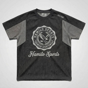 T-shirt de sport pour homme à prix d'usine avec logo personnalisé en gros, t-shirts de sport surdimensionnés pour homme au meilleur prix - Product Image 4