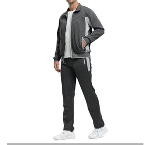 Conjunto Deportivo de 2 Piezas para Hombre, con Cierre Completo, Personalizable con Bordado e Impresión, para Calentamiento, Jogging y Atletismo - Product Image 3