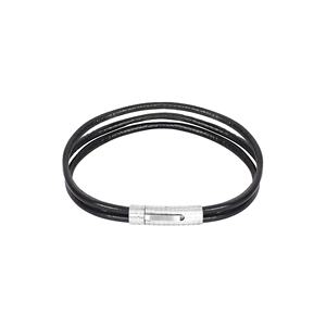 Bracelet rond en cuir multicouche Bracelet de tissage pour hommes femmes - Product Image 1