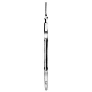 Manche de scalpel SHU CO n°7 SHU-SH, instrument chirurgical long et fin en acier inoxydable, certifié CCC, qualité OEM, garantie 1 an - Product Image 1