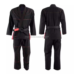 Vente en gros de kimonos de Jiu-Jitsu brésilien personnalisés avec logo, uniforme léger d'arts martiaux - Product Image 1