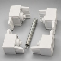Accessoires pour stores alvéolaires motorisés, ensemble de composants pour stores de fenêtre, supports de fixation pour stores de plafond et lucarnes