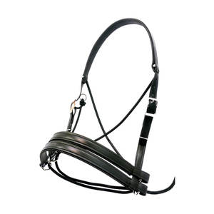 Conception de fixation sécurisée pour une meilleure maîtrise de la monture. Bridons pour chevaux en matériaux doux au toucher pour un port confortable. - Product Image 2
