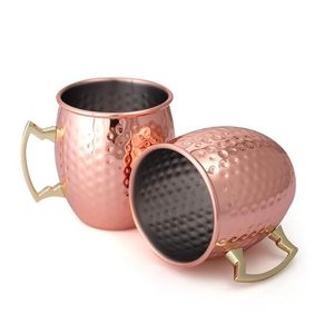 Timeless Copper Moscow Mule <b>Mugs</b> Made For Refreshing Cocktail Moments Ideal For Kitchen Bar And Evening Celebrations - Product Image 4