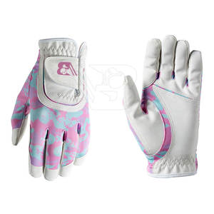 Gants de golf en cuir d'agneau véritable de qualité supérieure, prix bas, service OEM, design personnalisé - Product Image 1