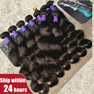 Extensiones de Cabello Humano Remy Virgen Sin Procesar de Fábrica del Sur de la India, Cabello de un Solo Donante, Ecológico y de Lujo - Product Image 1