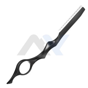 Peigne à cheveux professionnel de qualité supérieure en acier inoxydable pour la coiffure, peigne à effiler les cheveux pour salon et usage domestique, impression de logo personnalisée - Product Image 4