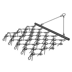 Erpice Agricolo 5 x 4,5 piedi con 60 Denti Affilati per ATV, UTV, Trattore - Strumento Durevole per la Preparazione del Terreno - Product Image 1
