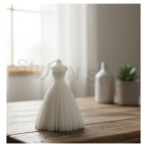 Bougies chauffe-plat parfumées DRESS CANDLE pour les fêtes de Noël, Pâques, anniversaires, Saint-Valentin et Diwali - Product Image 1