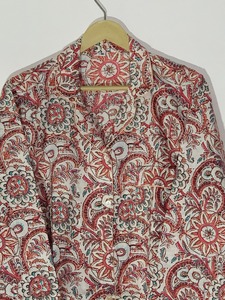 <b>Women's</b> Sustainable Cotton Night Suit - Ethnic Paisley Print - Global Wholesale Export Quality - Product Image 5