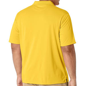 เสื้อโปโลผู้ชายผ้าฝ้าย 100% ขายส่ง รับสกรีนโลโก้ ออกแบบสตรีทแวร์ ลายพิมพ์เรียบ ผ้าถัก - Product Image 2