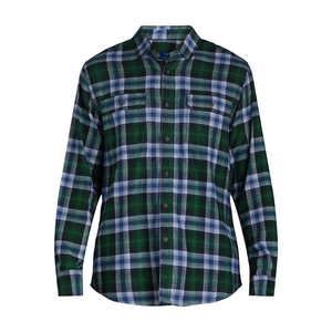 Camisa Casual de Hombre, Manga Larga, con Botones, de Algodón, para Otoño, con Estampado a Cuadros, para Adultos, con Doble Bolsillo - Product Image 4