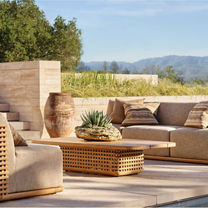 Mesa de Centro Moderna de Madera de Teca para Exteriores, Mesa de Patio de Madera, Muebles de Jardín de Lujo para Resorts, Mesa Central de Madera Sólida - Product Image 4